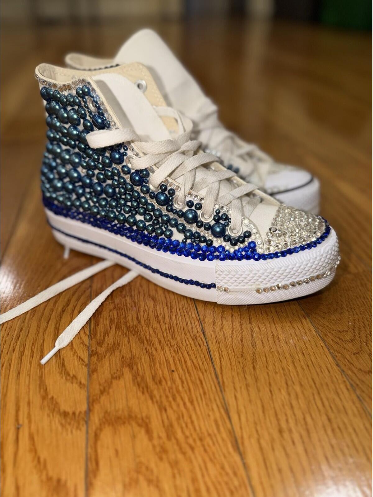 Size Us 8 Women’s Converse Chuck Taylor All Star Custom